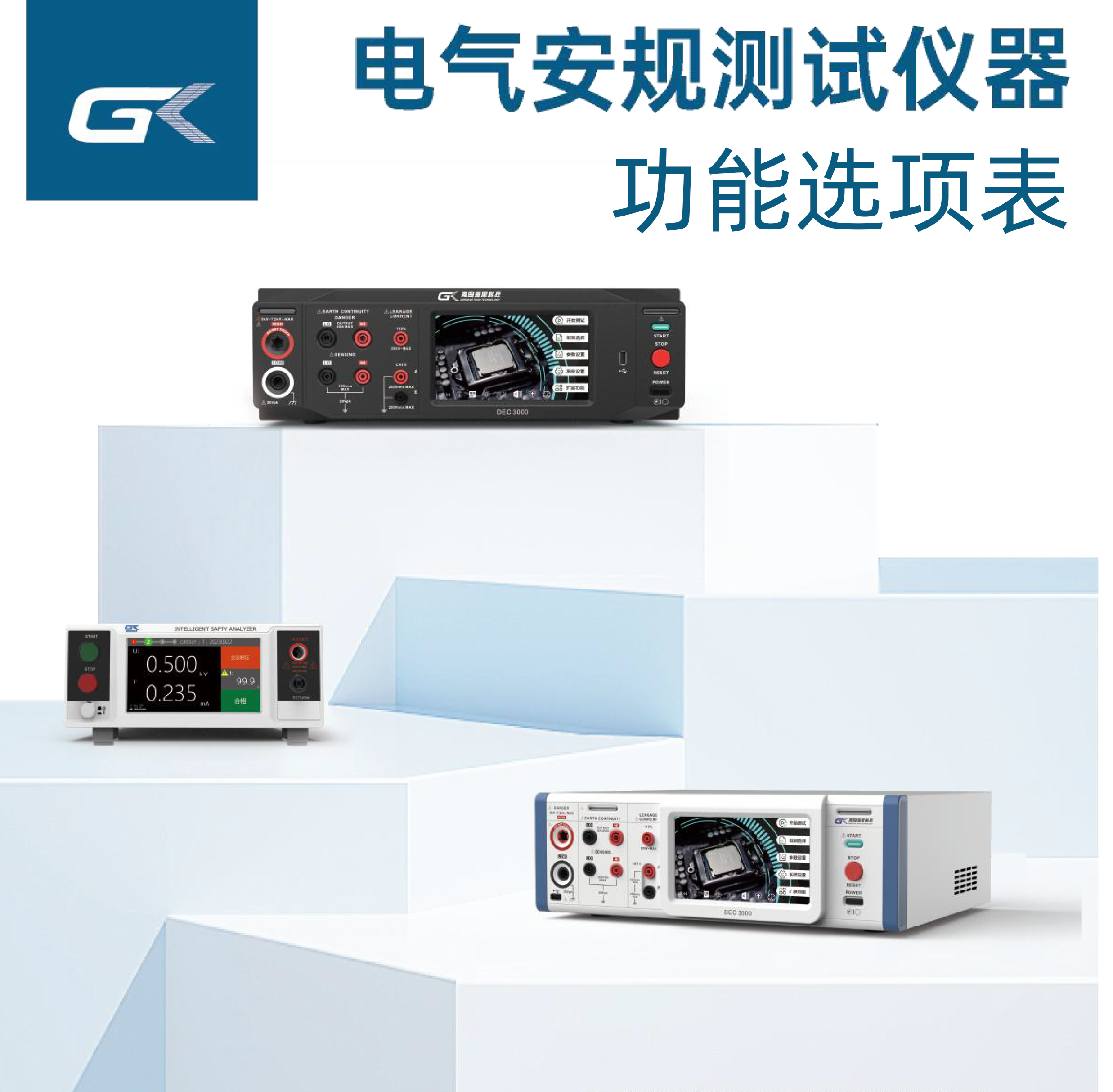 功能選項(xiàng)表